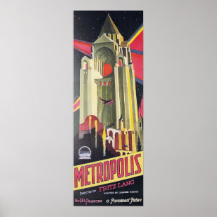 Fritz Lang Metropolis Poster
