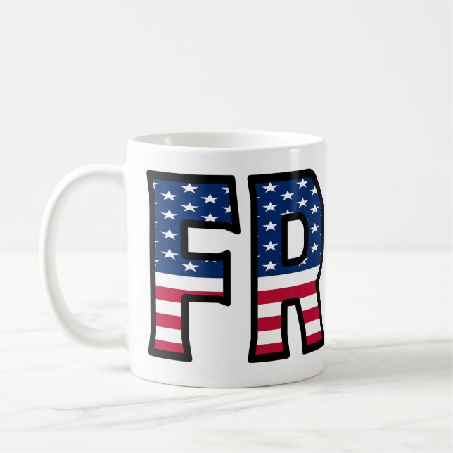 Fritz Name First Name USA stylish cup of coffee cu (Left)
