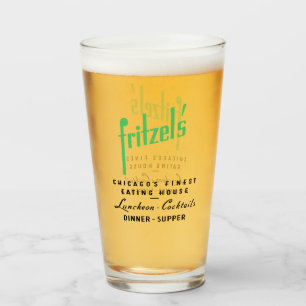Fritzel's Restaurant, State & Lake, Chicago, IL Glass