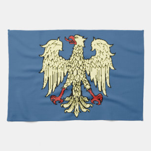 Friuli-Venezia Giulia (Italy) Flag Tea Towel