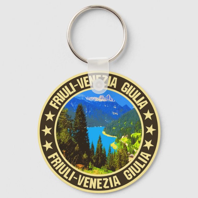 Friuli-Venezia Giulia                              Key Ring (Front)
