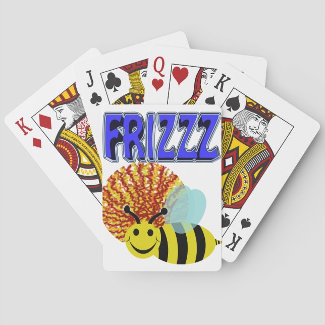 frizzz bee playing cards (Back)