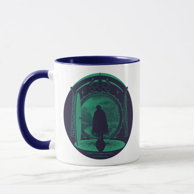 FRODO™ Leaving THE SHIRE™ Silhouette Mug (Left)