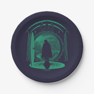FRODO™ Leaving THE SHIRE™ Silhouette Paper Plate