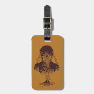 FRODO™ MOUNT DOOM™ Tengwar Inscription Graphic Luggage Tag