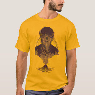 FRODO™ MOUNT DOOM™ Tengwar Inscription Graphic T-Shirt