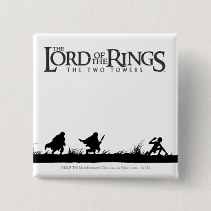 FRODO™, Sam, and GOLLUM™ 15 Cm Square Badge