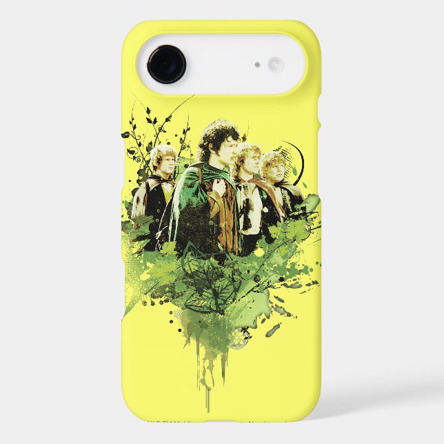 FRODO™ with Hobbits Vector Collage Case-Mate iPhone Case (Back)
