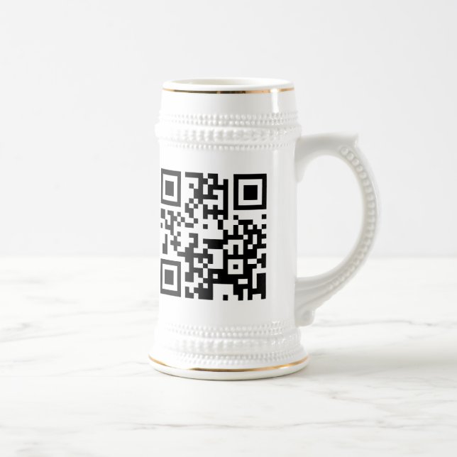 Froehliche Weihnachten - German Beer Stein (Right)