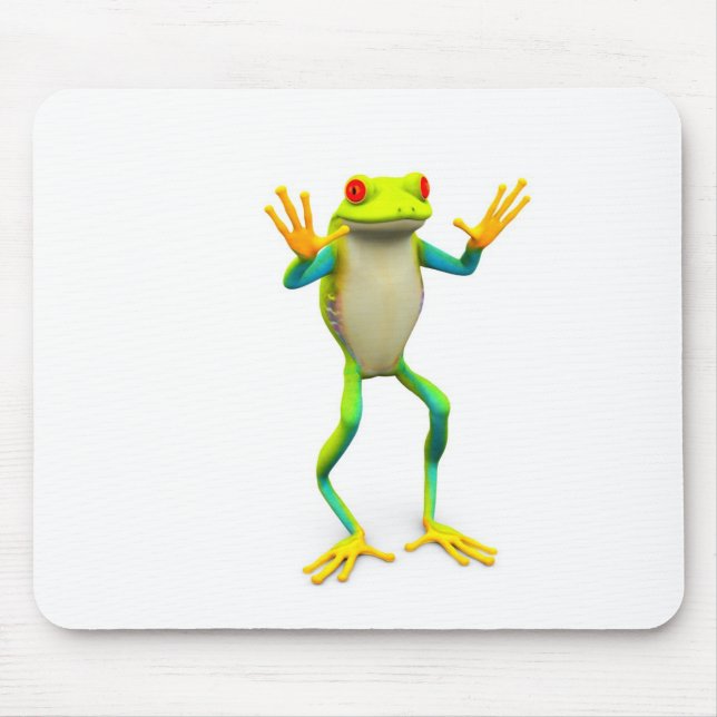 frog1 mouse pad (Front)