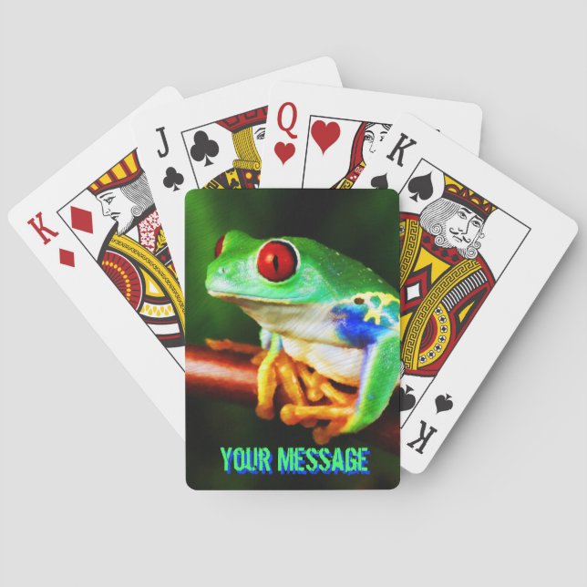 Frog 1 Playing Cards (Back)