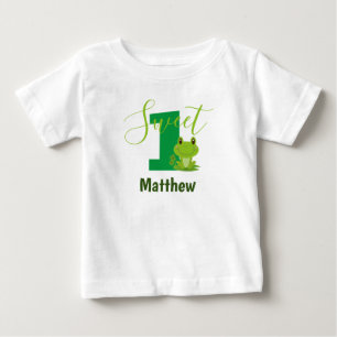 Frog 1st birthday Baby Sweet One T-Shirt