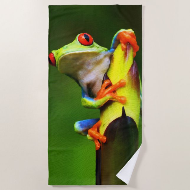 Frog 2 Beach Towels (Front)