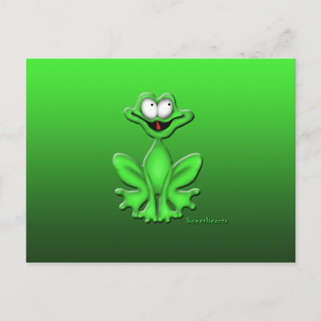 frog 2 postcard (Front)