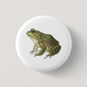 Frog 3 Cm Round Badge