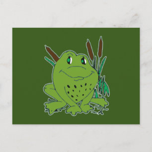 Frog 3 postcard