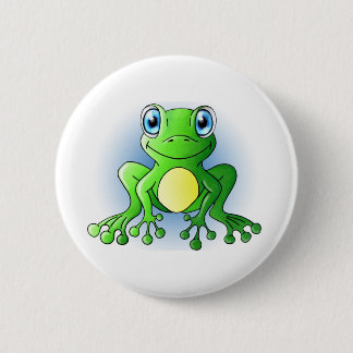 Frog 6 Cm Round Badge