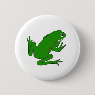 FROG 6 CM ROUND BADGE