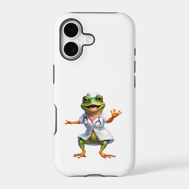 Frog 7 nurse, frog, medic, toad, Ai generated (Back)