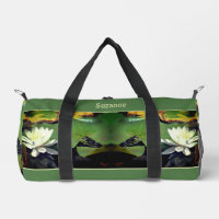 Frog Admiring Water Lily Personalised