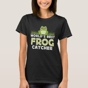 Frog Amphibians Exotic Animal Frog Hunter Tadpole T-Shirt