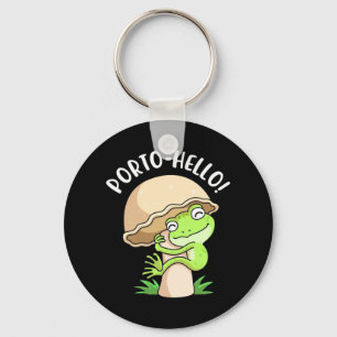 Frog And Mushroom Key Ring