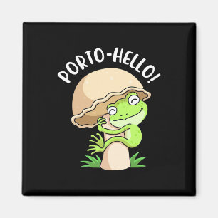 Frog And Mushroom Magnet