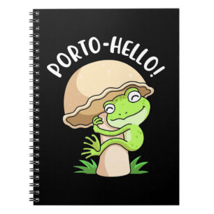 Frog And Mushroom Notebook