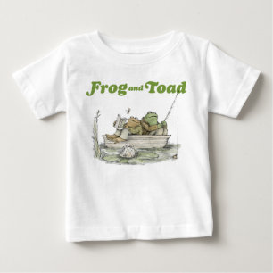 Frog and Toad Fishing Baby T-Shirt