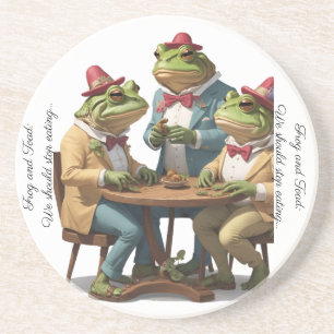 Frog and Toad: We should stop eating... Coaster