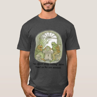 Frog andoad Eating Cookies friend T-Shirt