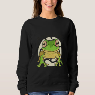 Frog Animal Amphibian Prince Toad Amphibian Love Sweatshirt