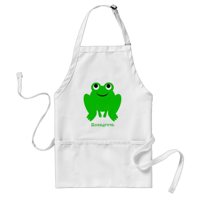 Frog Apron Just Add Name (Front)