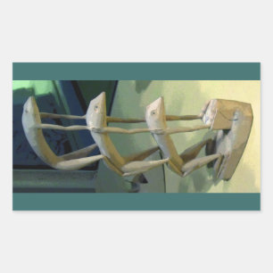 Frog Art CB Rectangular Sticker