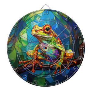 Frog Art Dartboard