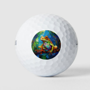 Frog Art Golf Balls
