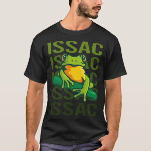 Frog Art - Issac Name T-Shirt