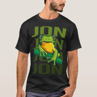 Frog Art - Jon Name T-Shirt