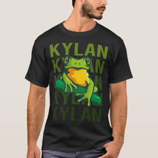 Frog Art - Kylan Name T-Shirt