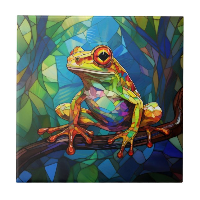 Frog Art Tile (Front)