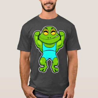 Frog as Bodybuilder at Bodybuilding T-Shirt