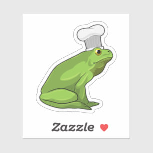 Frog as Cook with Chef hat