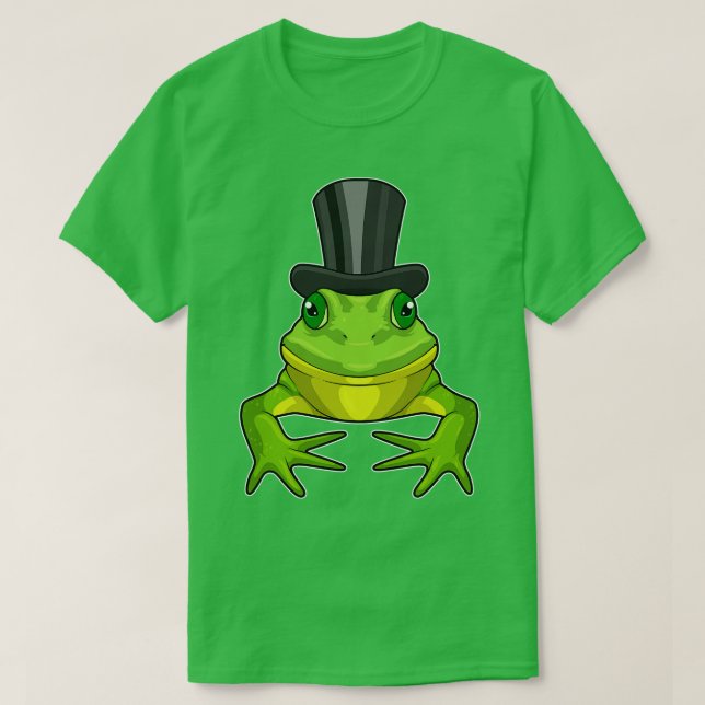 Frog as Gentleman with Top hat (Design Front)