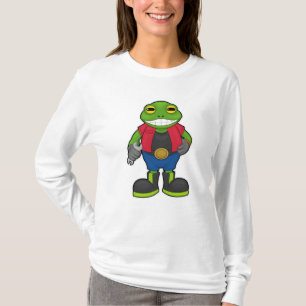 Frog as Mechanic with Spanner T-Shirt