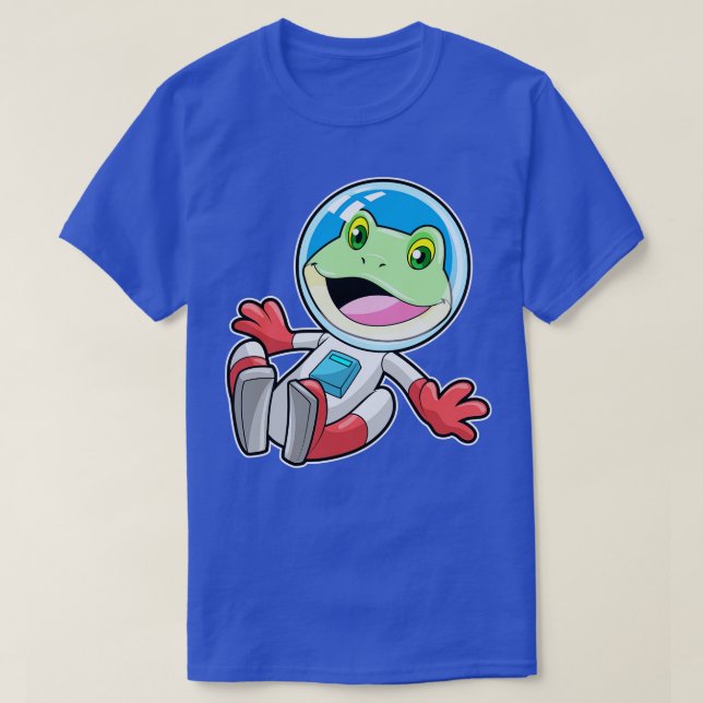 Frog Astronaut Costume Space T-Shirt (Design Front)