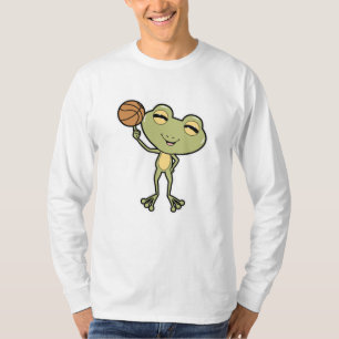 Frog at Basketball Sports T-Shirt