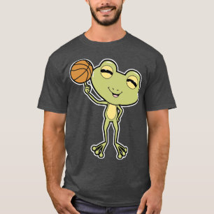 Frog at Basketball Sports T-Shirt