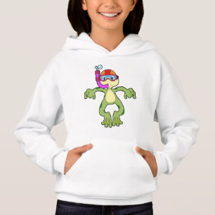 Frog at Diving with Snorkel