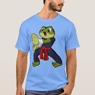 Frog at Martial arts Karate with Belt T-Shirt