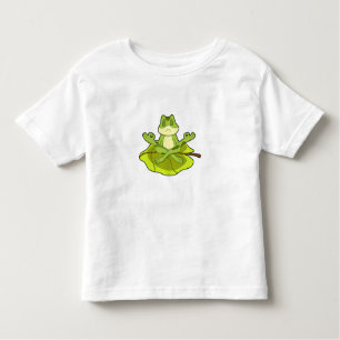 Frog at Meditate Toddler T-Shirt